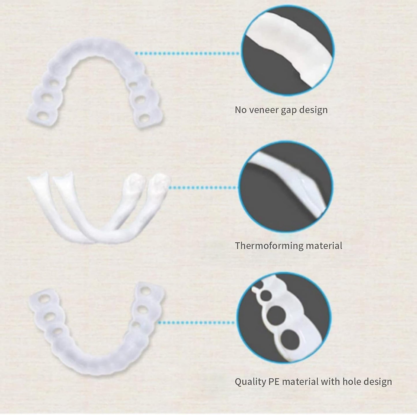Snap in Teeth for Men and Women