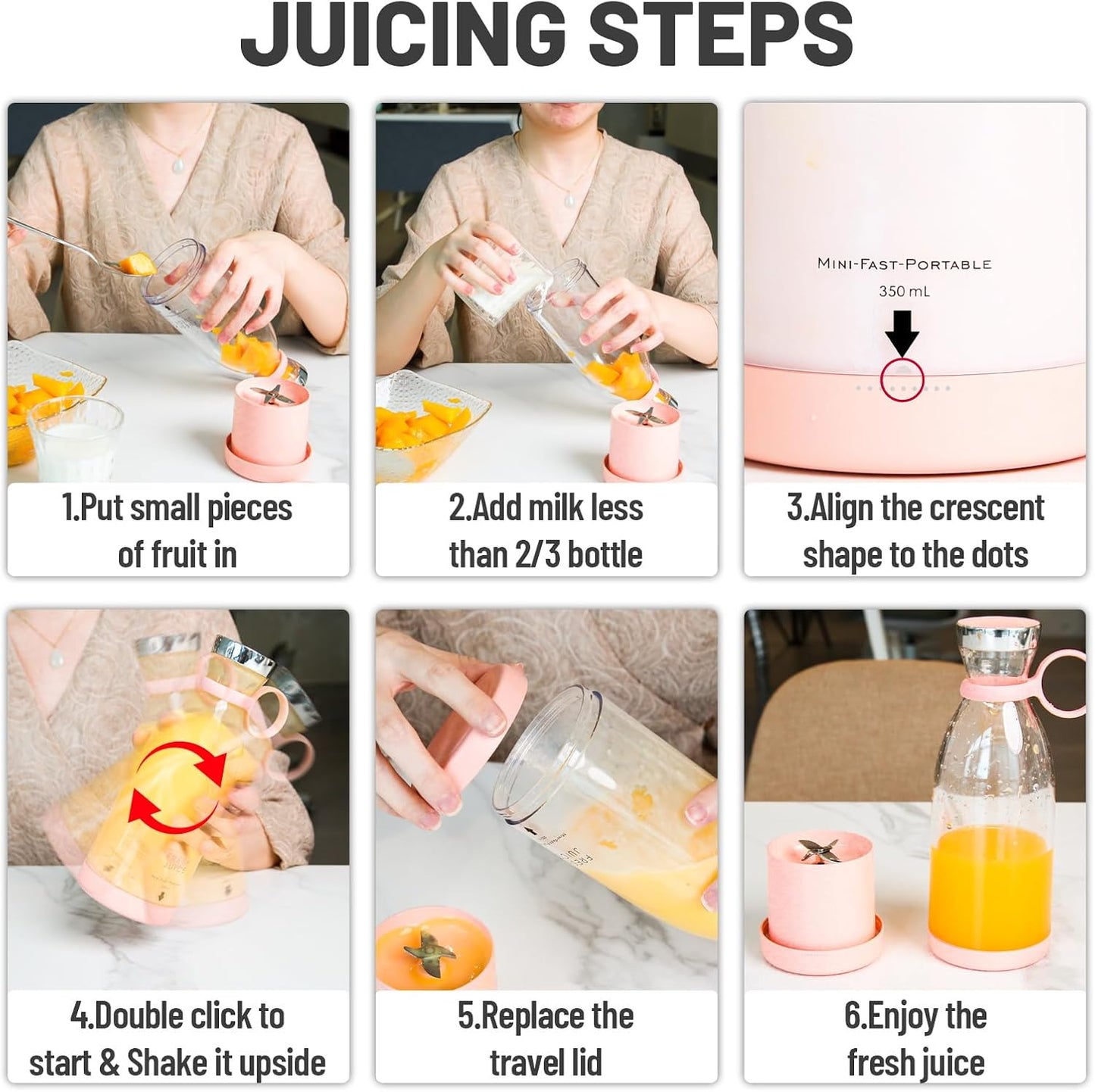 Portable juicer Blender