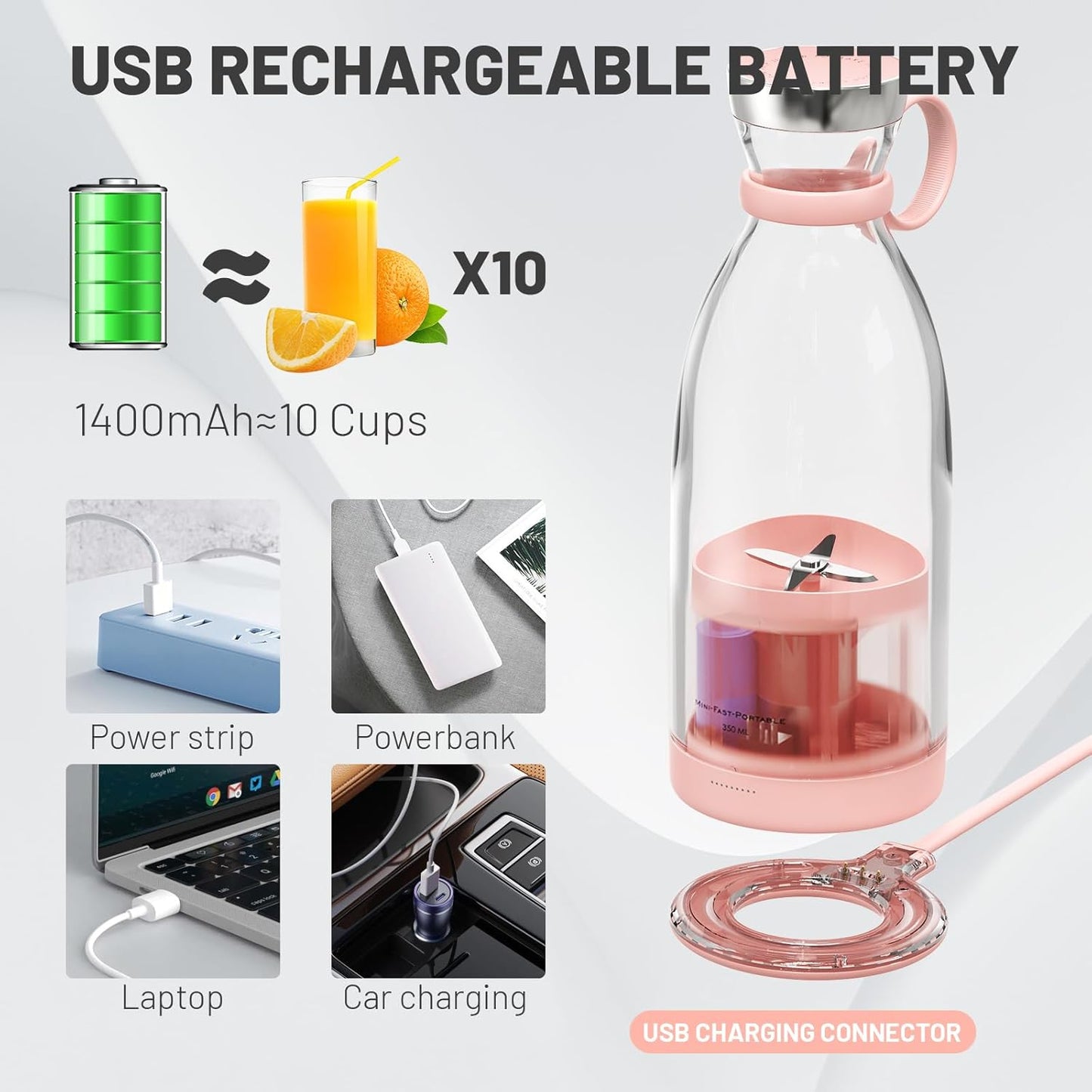 Portable juicer Blender