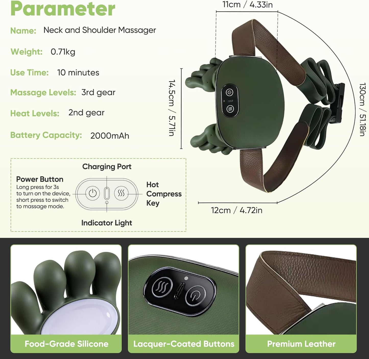 Shoulder and Neck Massager