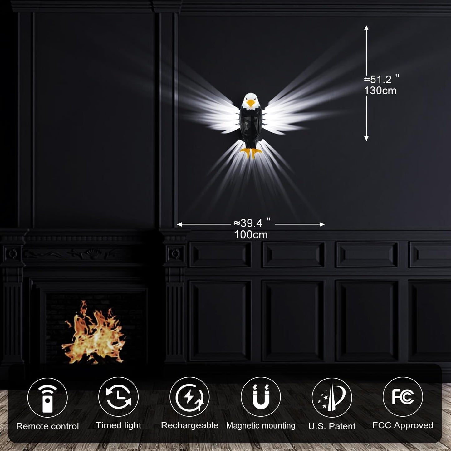 Decoration eagle light