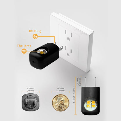 Intelligent Motion Sensor LED Night Light with Dual Lighting Modes