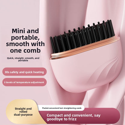 Mini Hair Straightening Comb