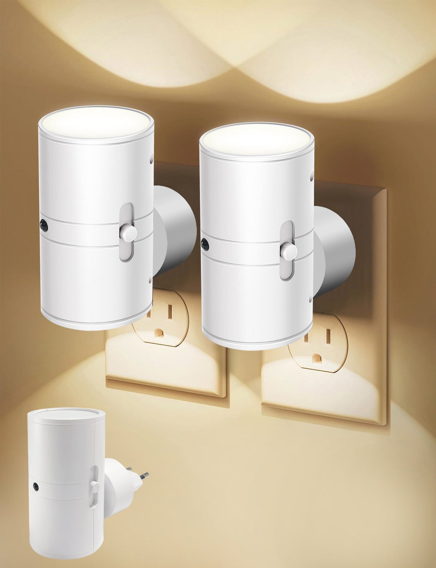 Intelligent Motion Sensor LED Night Light with Dual Lighting Modes